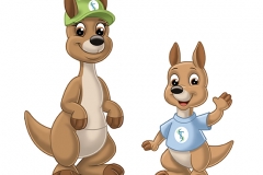 Kangaroo-Mascot